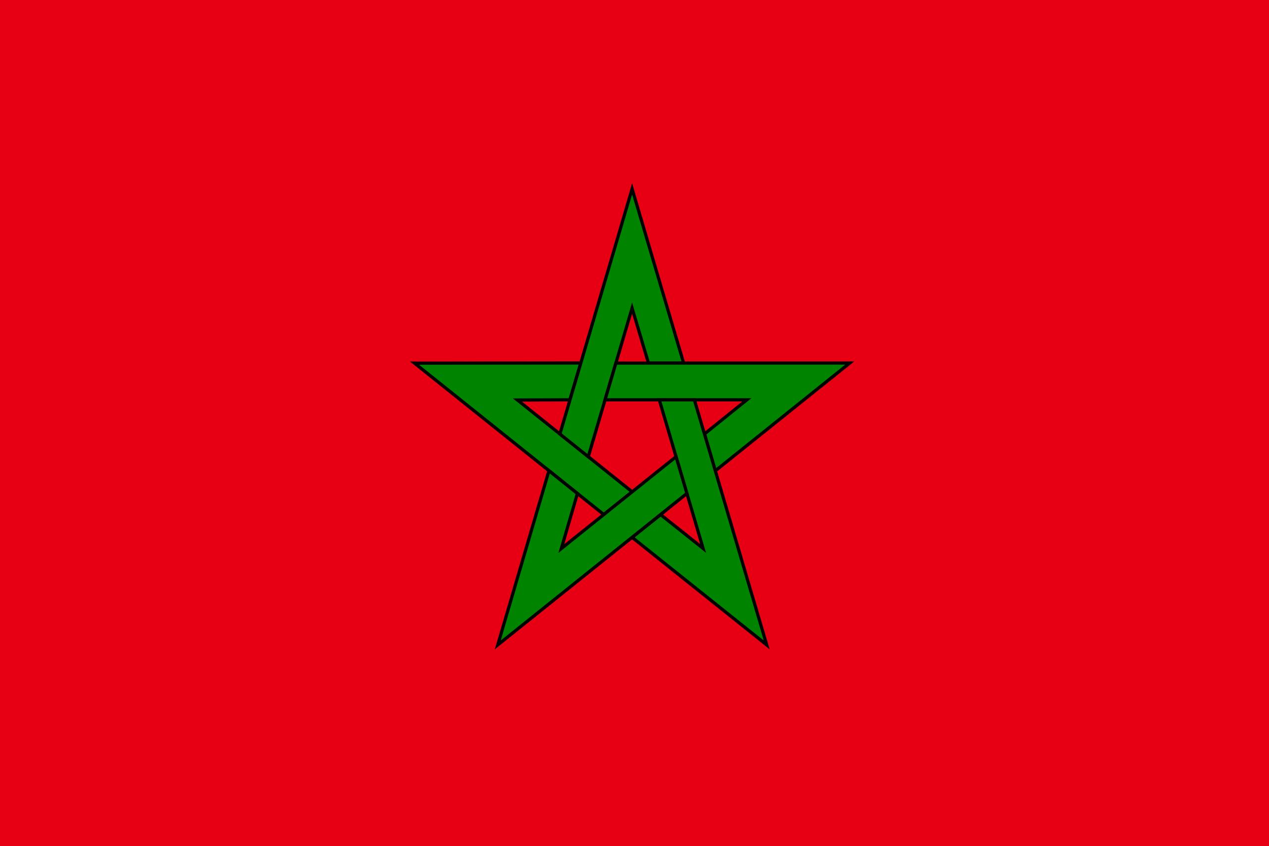 Flag of Morrocco