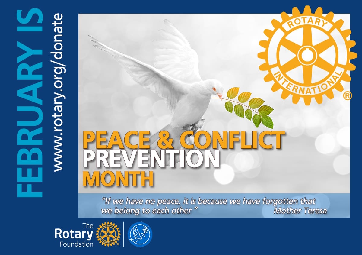 November is The Rotary Foundation Month, click to learn more.